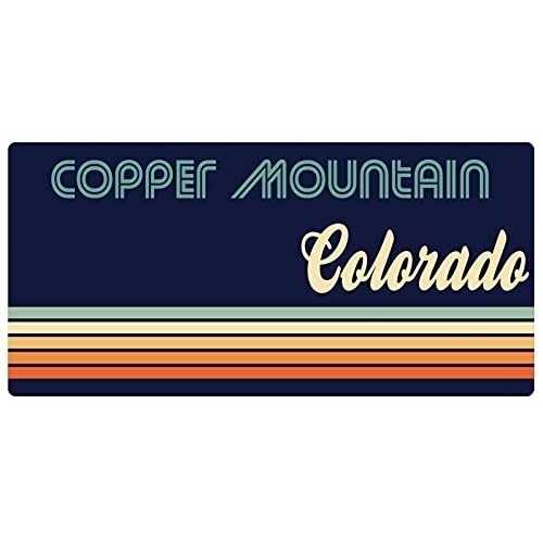 Copper Mountain Colorado 5 X 2.5-Inch Fridge Magnet Retro Design