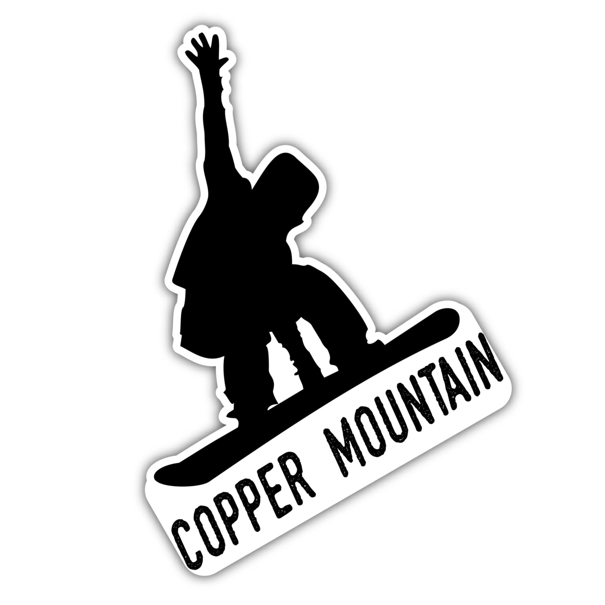 Copper Mountain Colorado Ski Adventures Souvenir Approximately 5 X 2.5-Inch Vinyl Decal Sticker Goggle Design