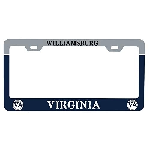 R And R Imports Williamsburg Virginia Historic Town Souvenir Metal License Plate Frame