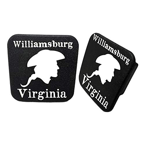 R And R Imports Williamsburg Virginia Historic Town Souvenir Rubber Trailer Hitch Cover