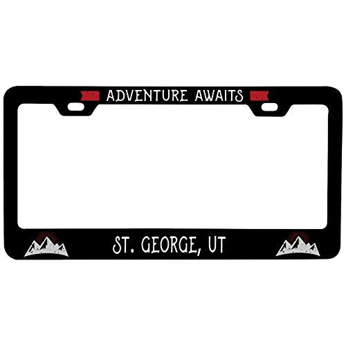 R And R Imports St. George Utah Vanity Metal License Plate Frame