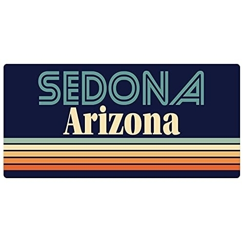 Sedona Arizona 5 X 2.5-Inch Fridge Magnet Retro Design