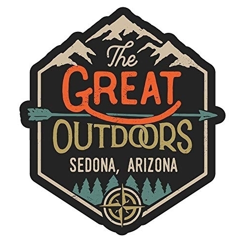 Sedona Arizona The Great Outdoors Design 4-Inch Fridge Magnet