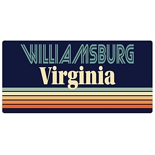 Williamsburg Virginia 5 X 2.5-Inch Fridge Magnet Retro Design
