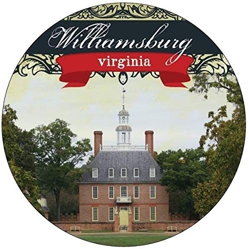 Williamsburg Virginia Historic Town Souvenir Beverage Paper Coasters 4 Pack