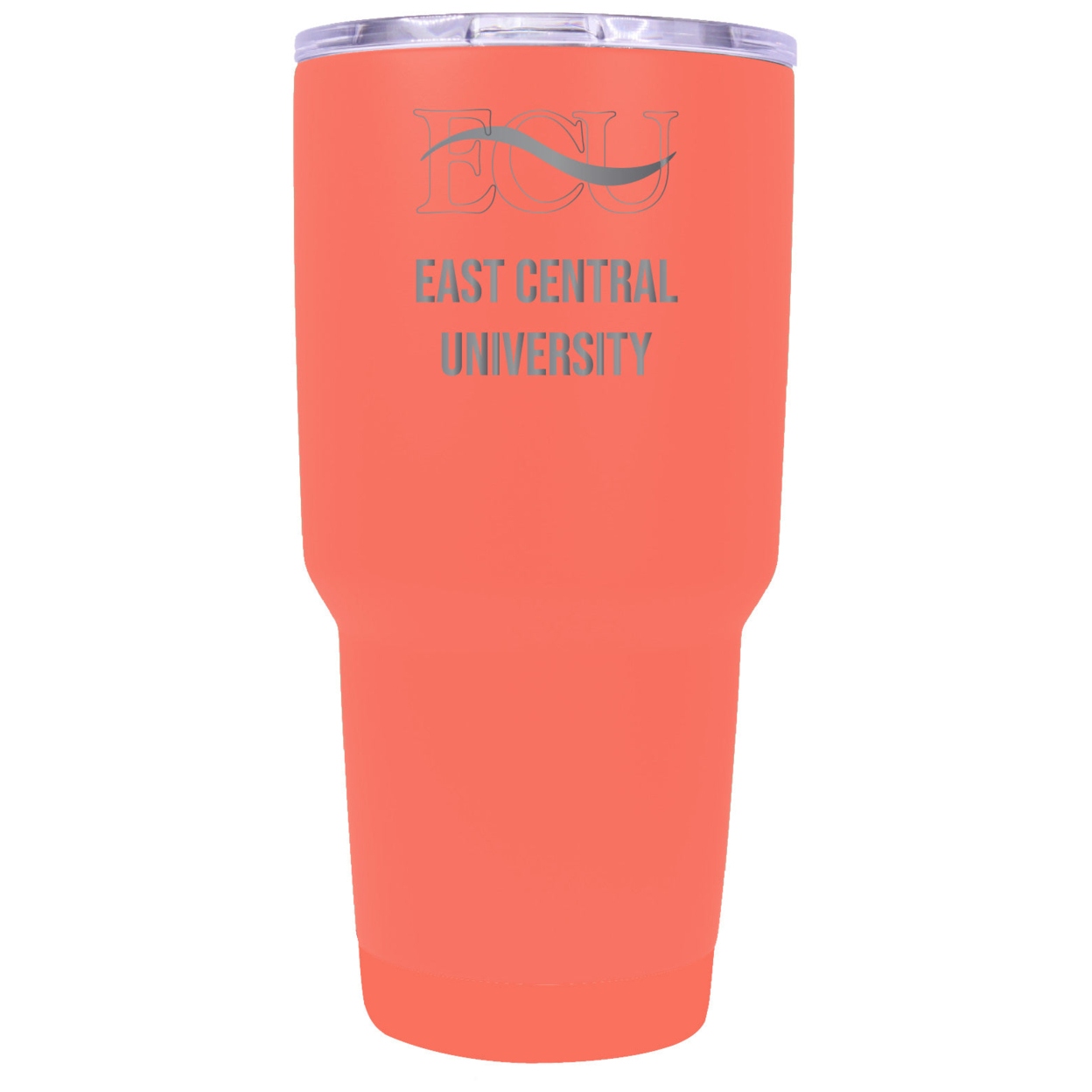 East Central University Tigers 30 Oz Laser Engraved Stainless Steel Insulated Tumbler Choose Your Color.