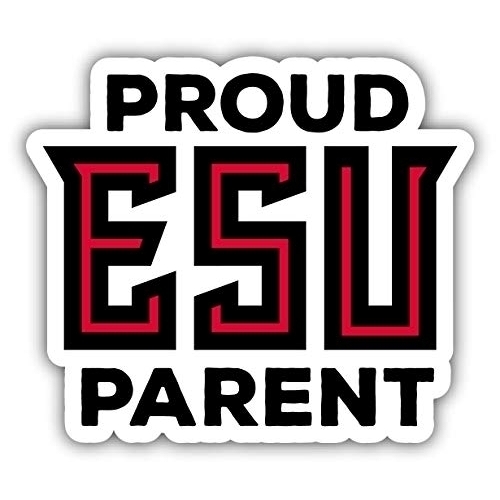 East Stroudsburg University 4 Proud Parent Decal 4 Pack