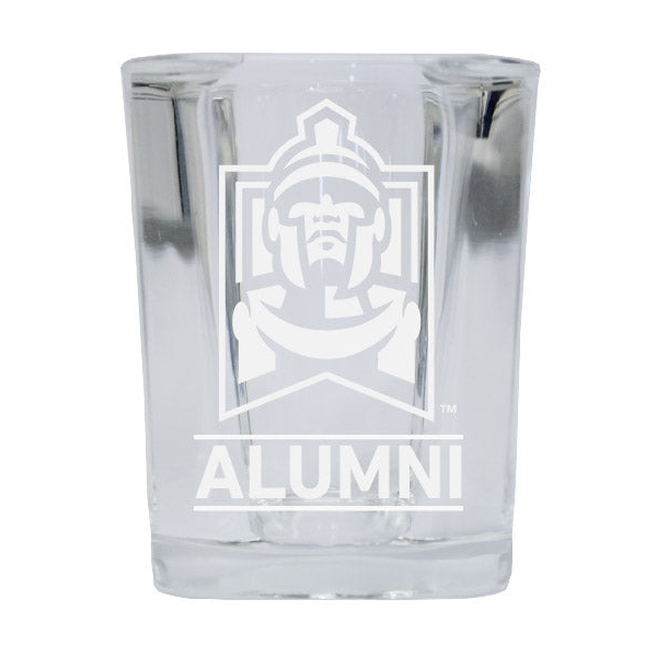 East Stroudsburg University Alumni Etched Square Shot Glass
