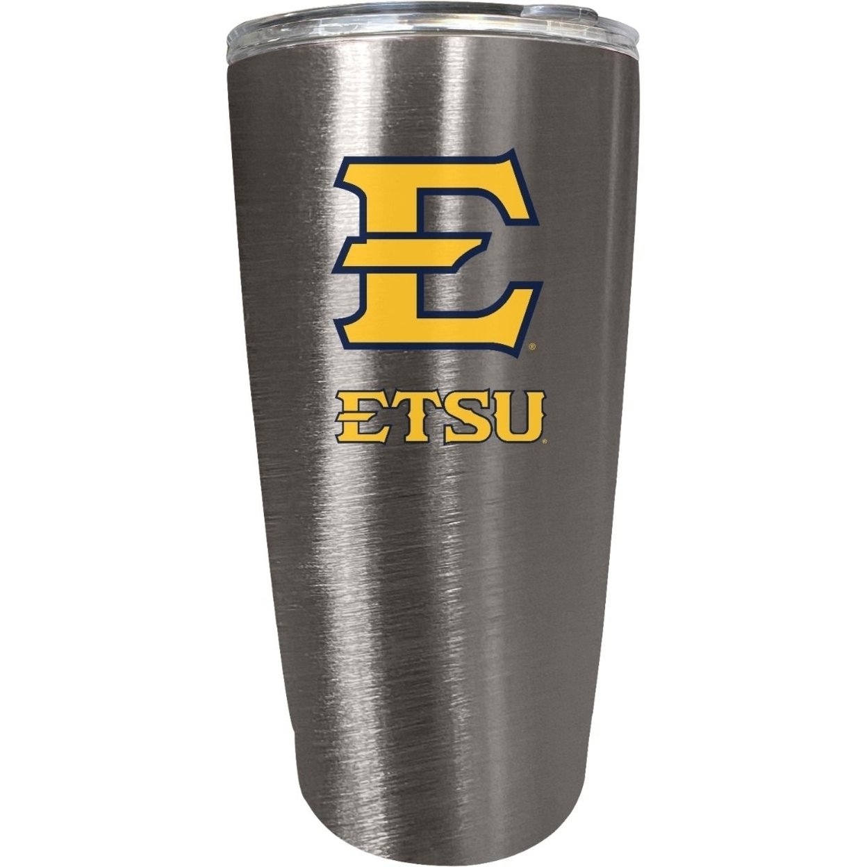East Tennessee State University 16 Oz Insulated Stainless Steel Tumbler Colorless