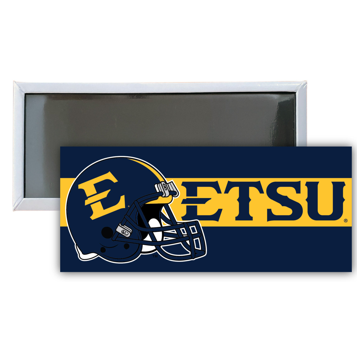 East Tennessee State University 4.75 X 2-Inch Fridge Magnet Rectangle