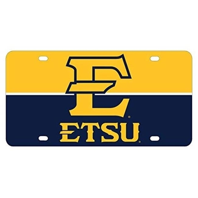 East Tennessee State University Metal License Plate Car Tag