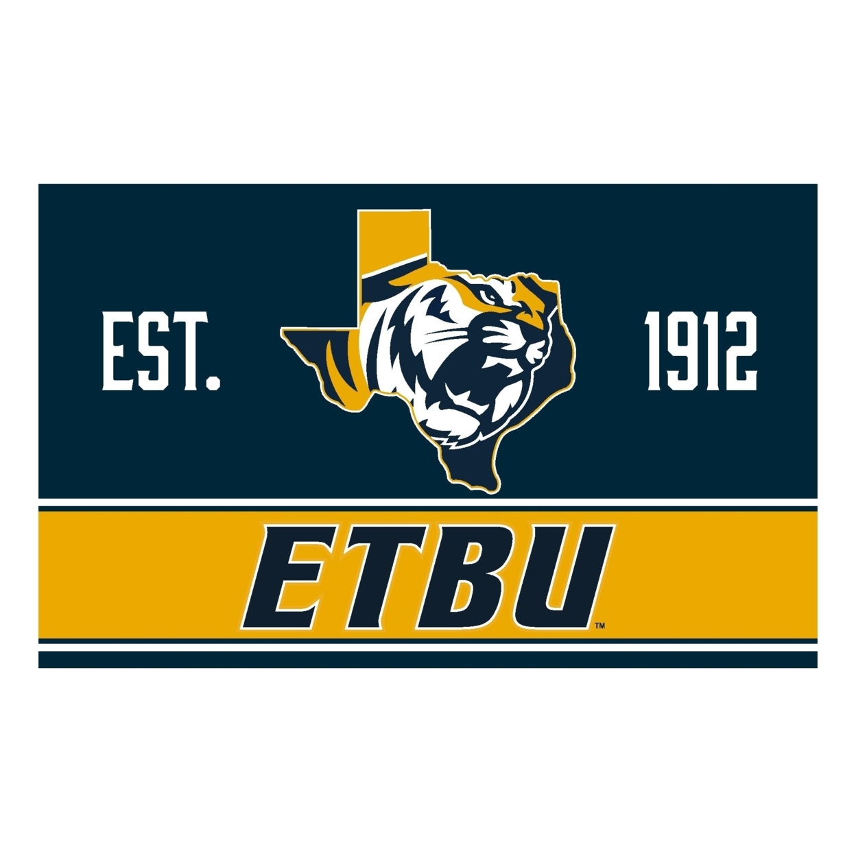 East Texas Baptist University Wood Sign With Frame