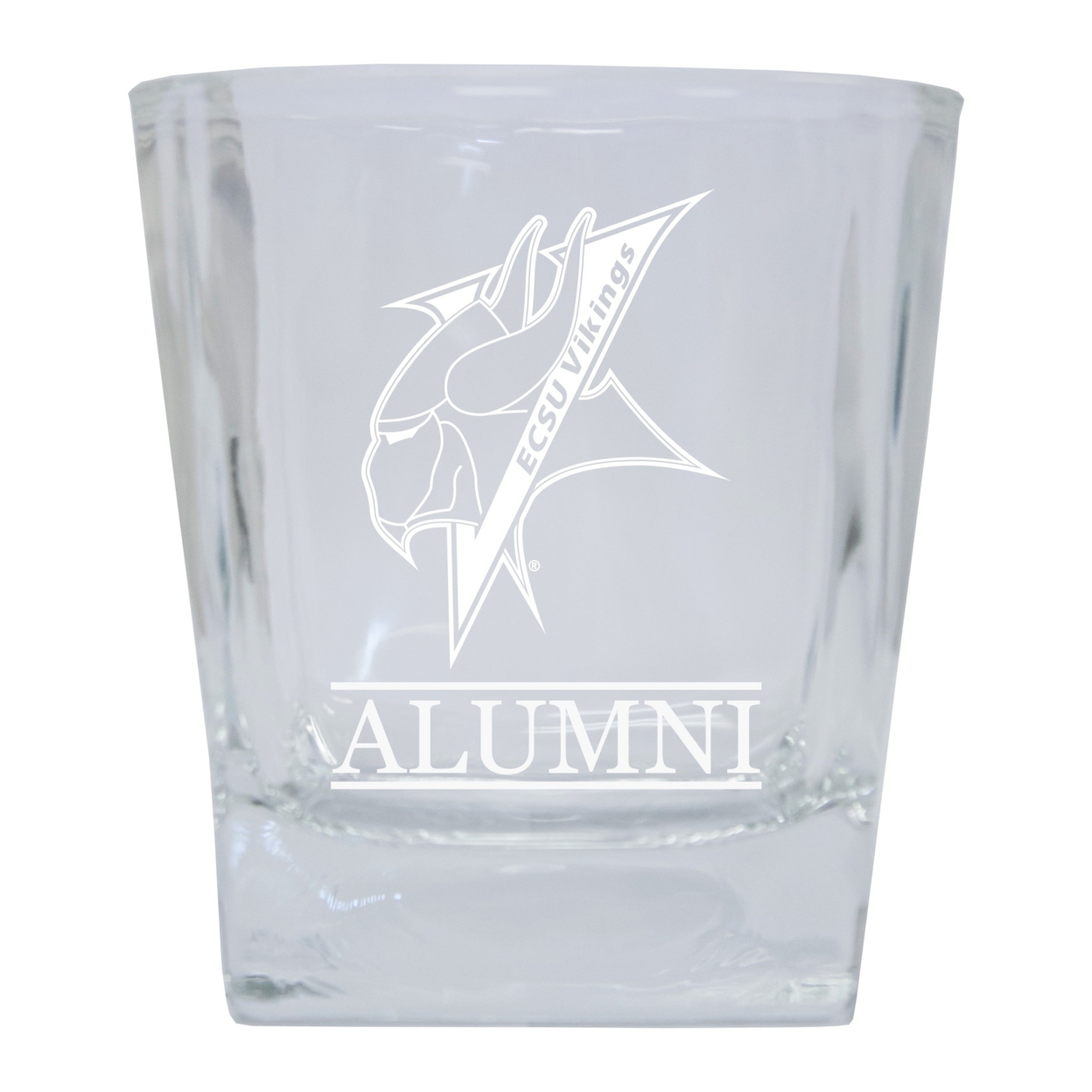 Elizabeth City State University 8 Oz Etched Alumni Glass Tumbler 2-Pack