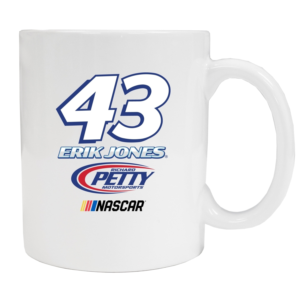 Erik Jones #43 NASCAR Cup Series 8oz Ceramic Mug