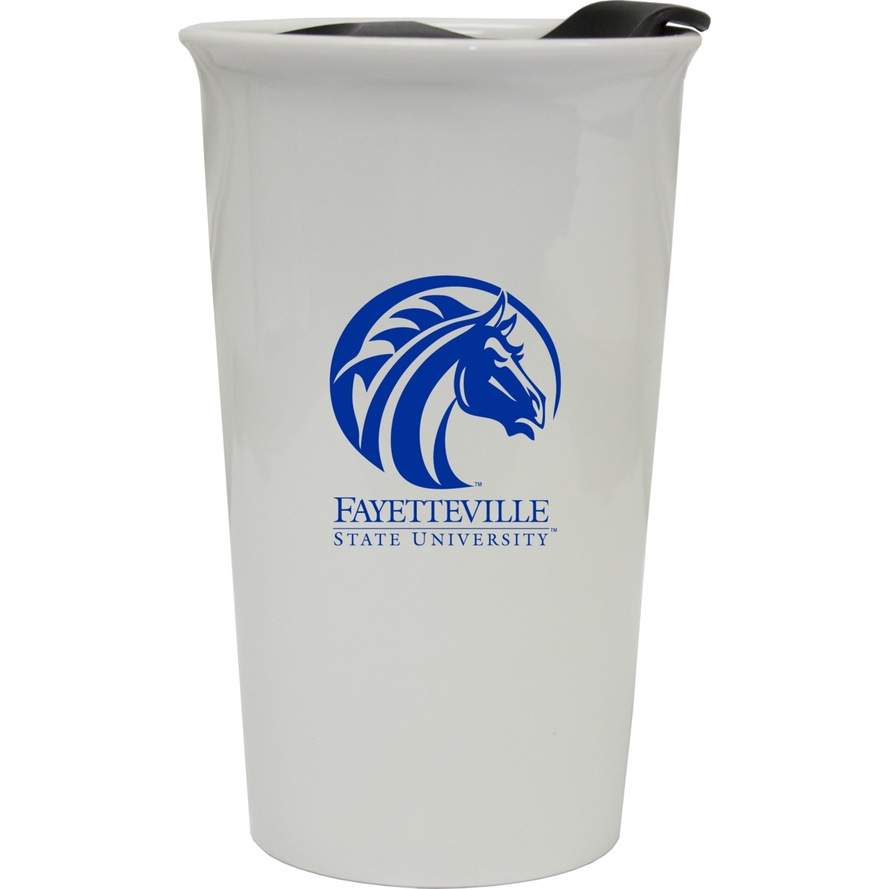 Fayetteville State University Double Walled Ceramic Tumbler