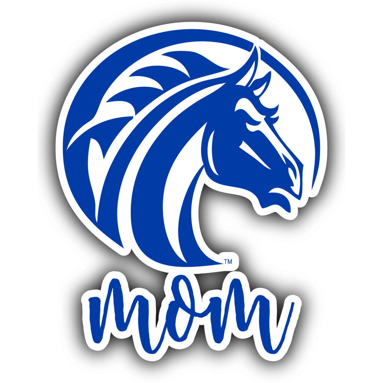 Fayetteville State University Proud Mom 4-Inch Die Cut Decal