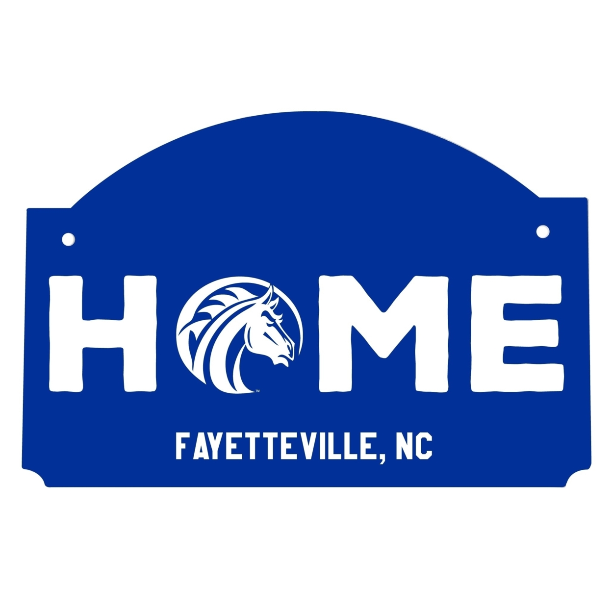 Fayetteville State University Wood Sign With String