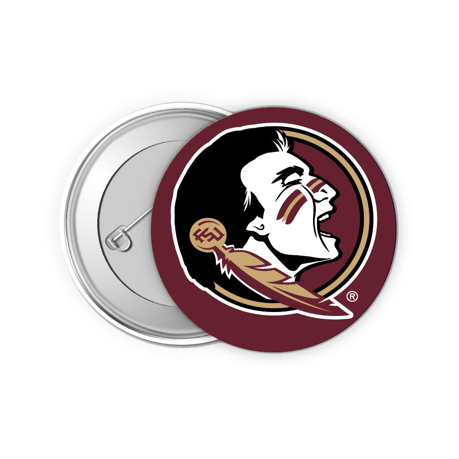 Florida State Seminoles 2 Inch Button Pin 4 Pack