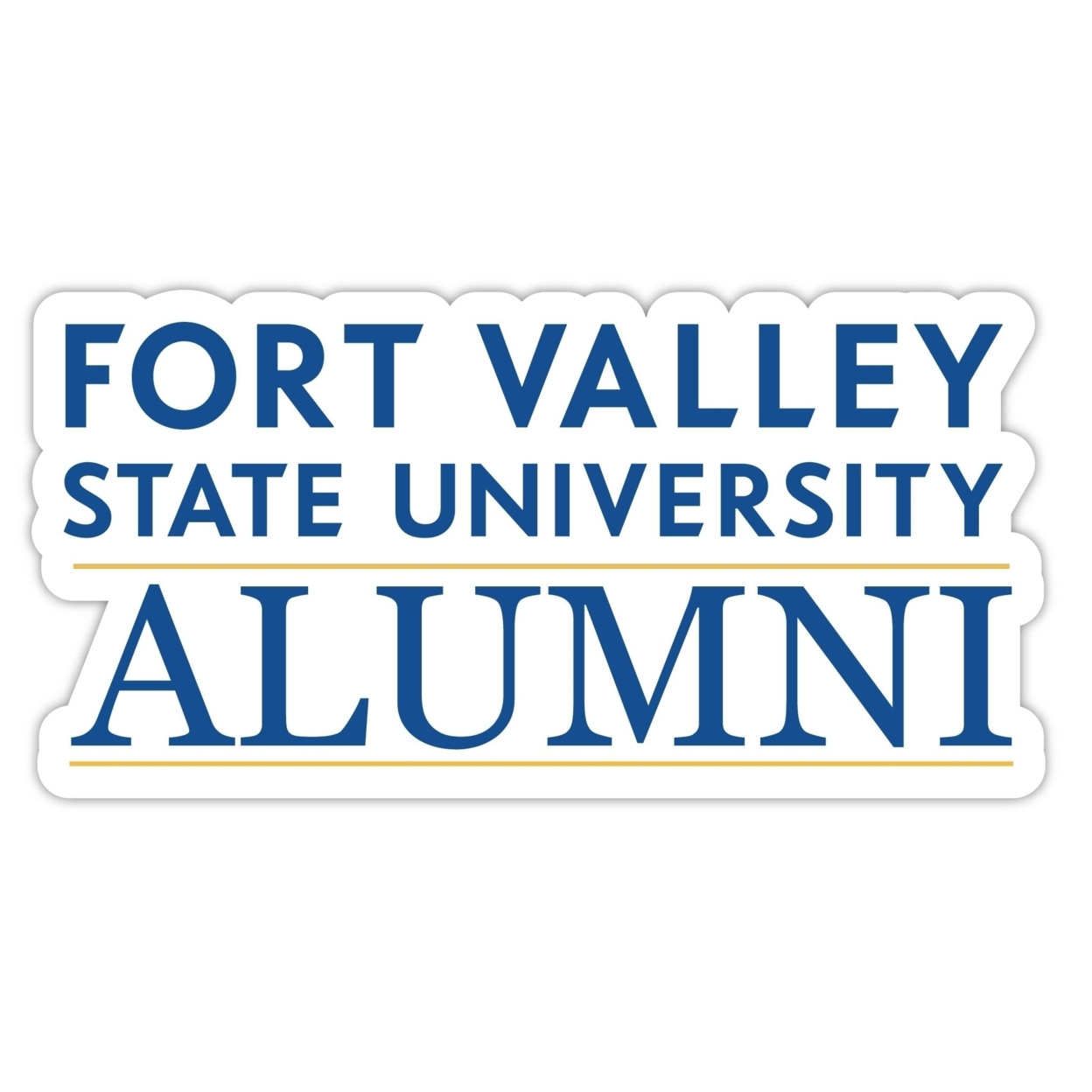 Fort Valley State University Alumni 4 Sticker