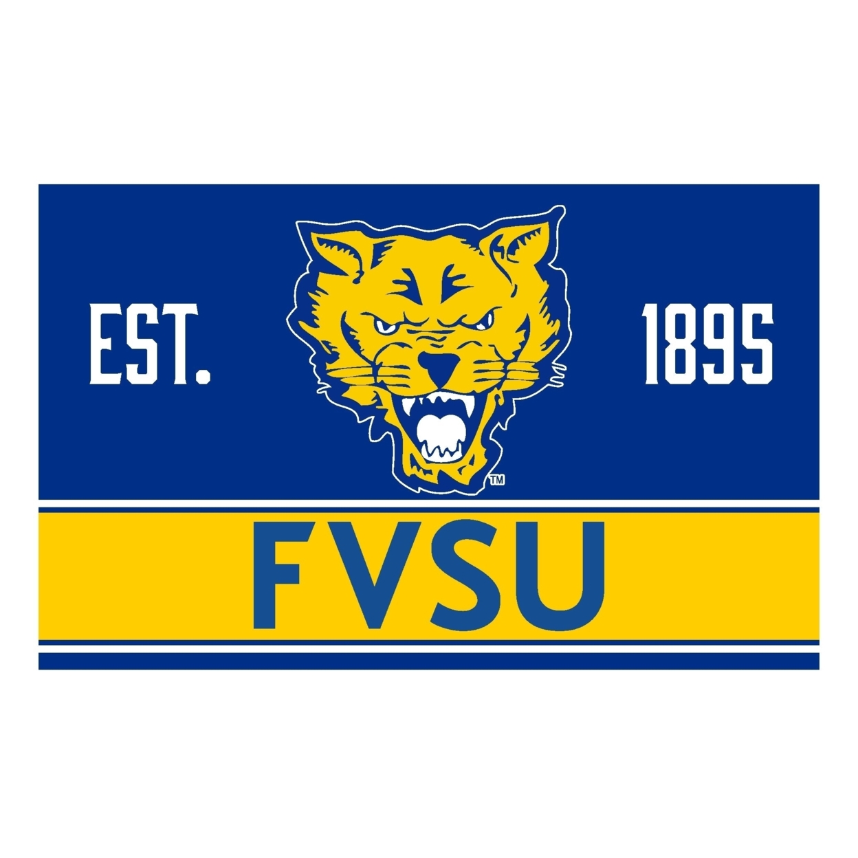 Fort Valley State University Wood Sign With Frame