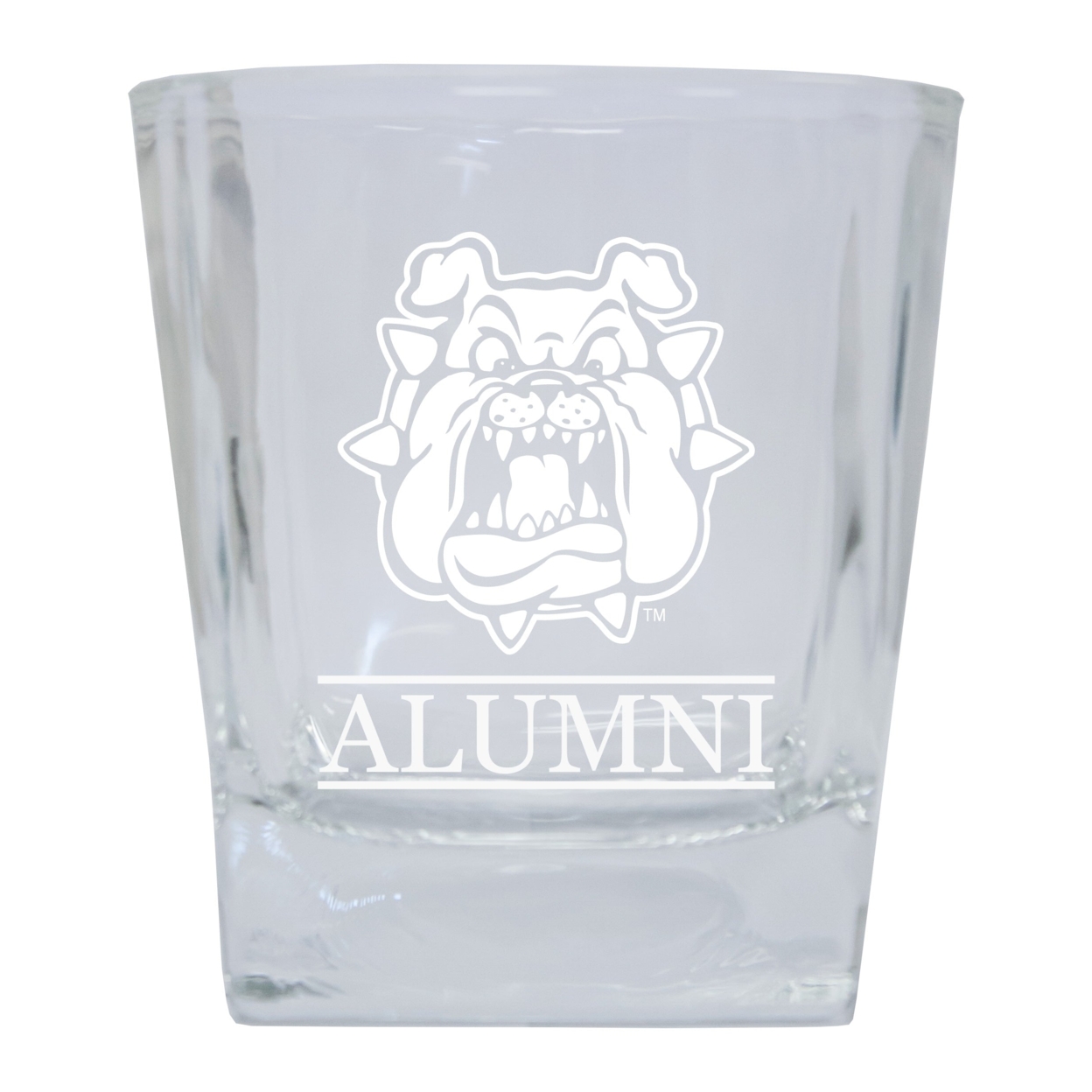 Fresno State Bulldogs Etched Alumni 5 Oz Shooter Glass Tumbler 2-Pack