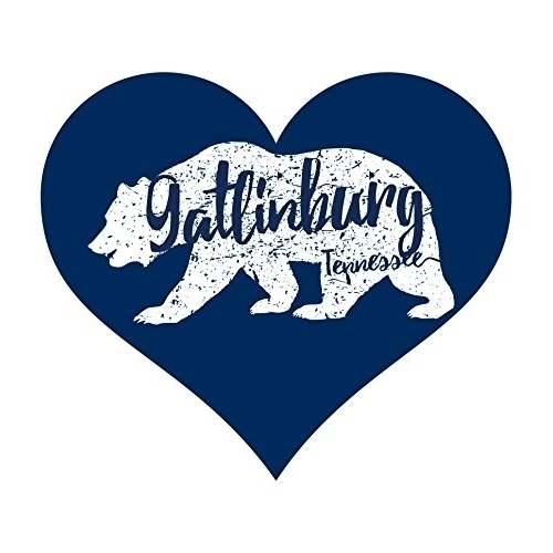 Gatlinburg Tennessee Bear Heart Magnet