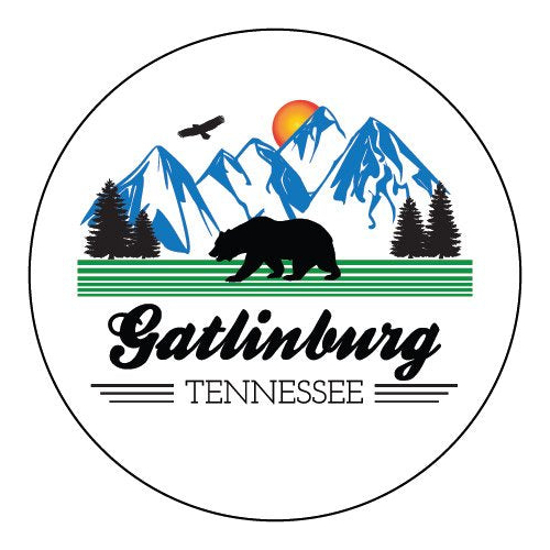 Gatlinburg Tennessee Bear 3 Magnet