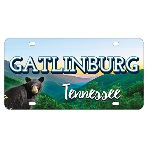 Gatlinburg Tennessee Metal License Plate