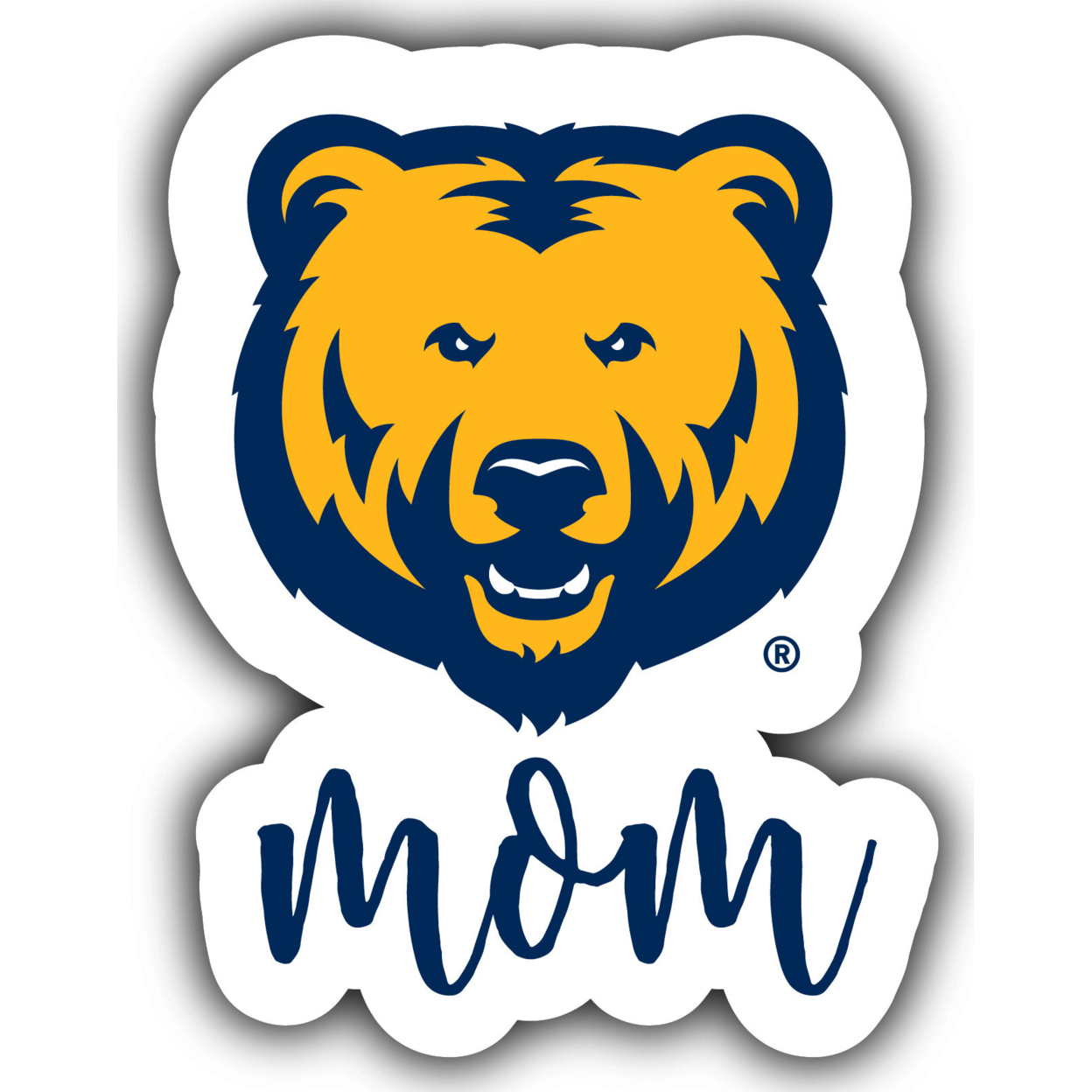 Northern Colorado Bears Proud Mom 4-Inch Die Cut Decal