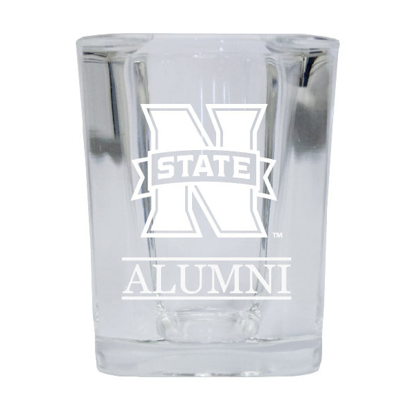 Northwestern Oklahoma State University Etched Square Shot Glass