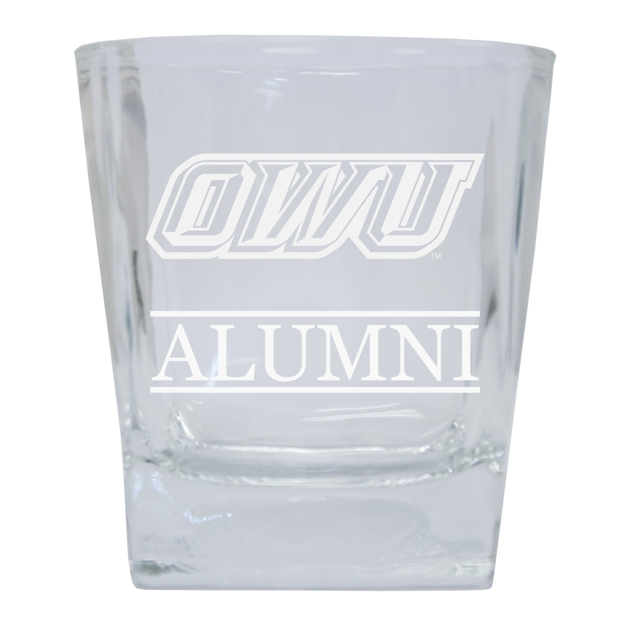 Ohio Wesleyan University Etched Alumni 5 Oz Shooter Glass Tumbler 2-Pack