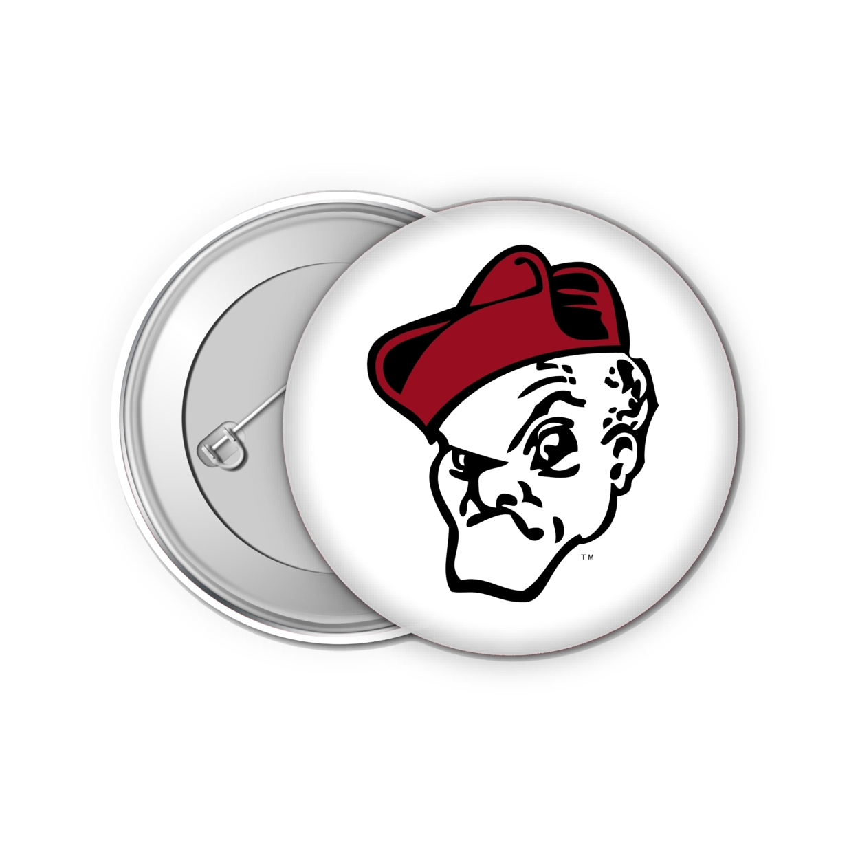 Ohio Wesleyan University Small 1-Inch Button Pin 4 Pack