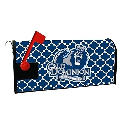 Old Dominion Monarchs Mailbox Cover-Old Dominion University Magnetic Mail Box Cover-Moroccan Design