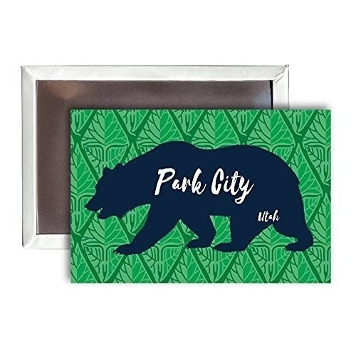 Park City Utah Souvenir 2x3-Inch Fridge Magnet Bear Design