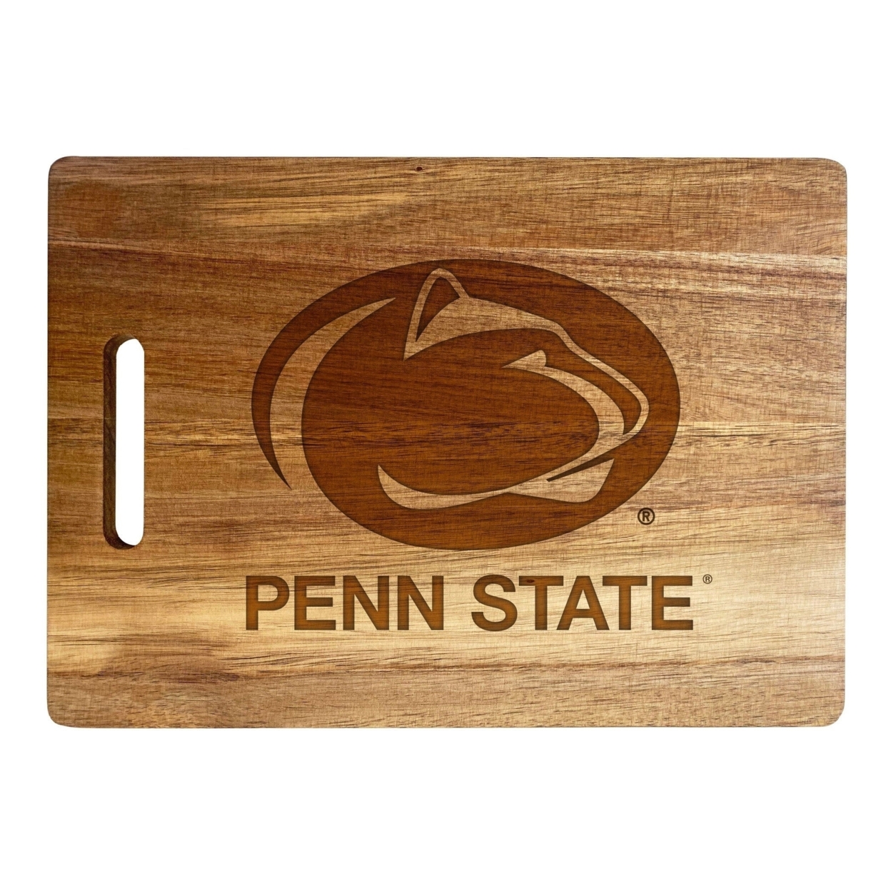 Penn State Nittany Lions Engraved Wooden Cutting Board 10 X 14 Acacia Wood - Large Engraving