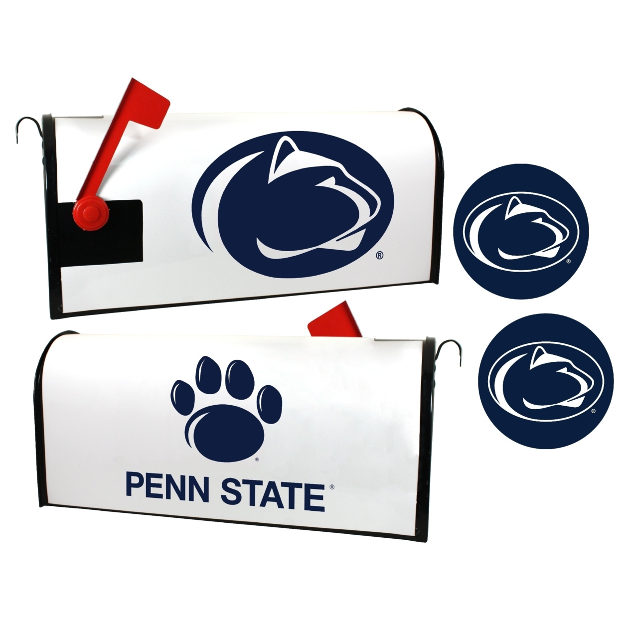 Penn State Nittany Lions Magnetic Mailbox Cover & Sticker Set