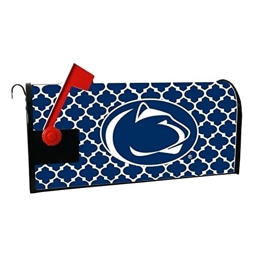 Penn State Nittany Lions Mailbox Cover-Penn State University Magnetic Mail Box Cover-Moroccan Design