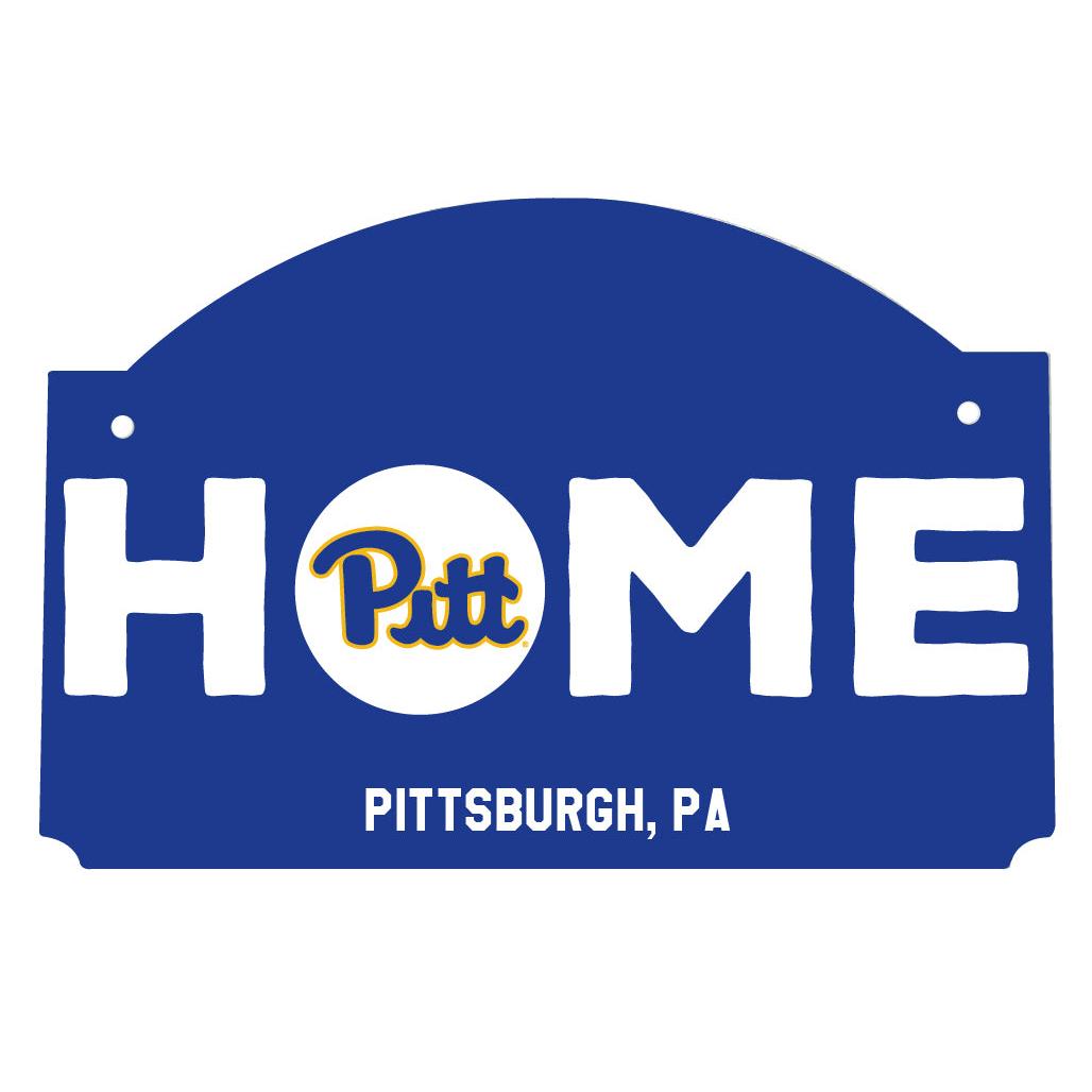 Pittsburgh Panthers Wood Sign With String