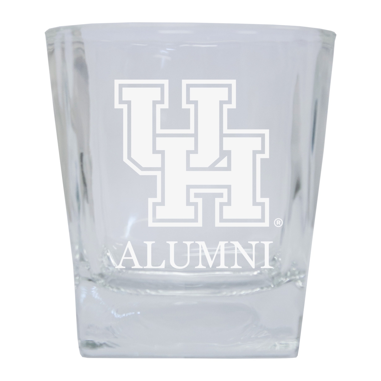 University Of Houston 8 Oz Etched Alumni Glass Tumbler 2-Pack
