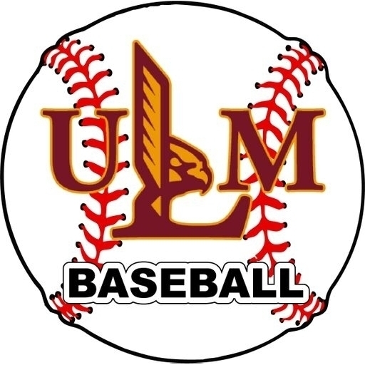 University Of Louisiana Monroe 4-Inch Round Baseball Vinyl Decal Sticker