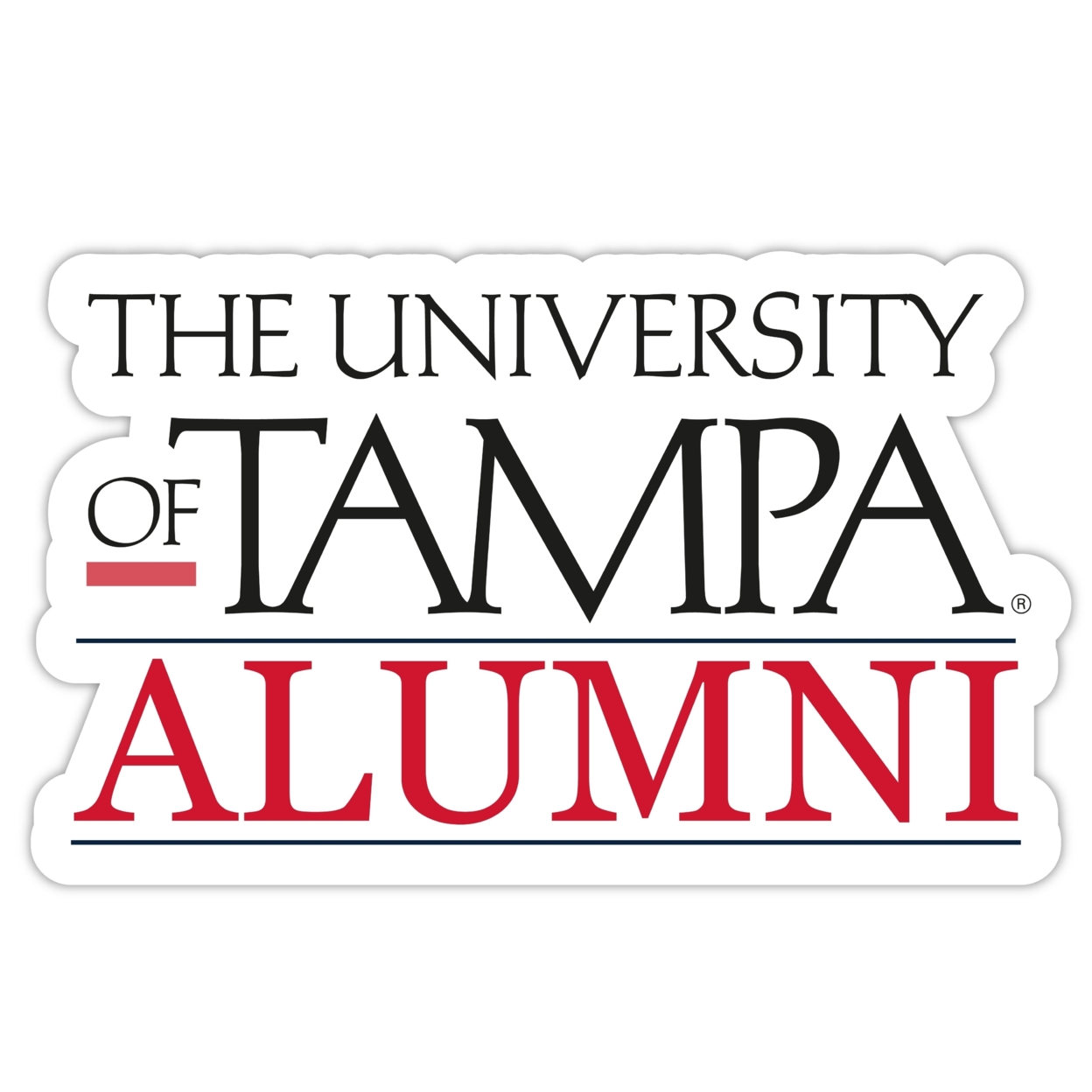 University Of Tampa Spartans Alumni 4 Sticker