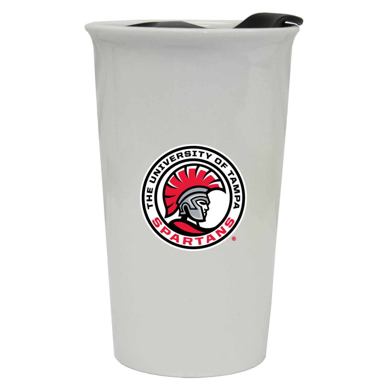 University Of Tampa Spartans Double Walled Ceramic Tumbler