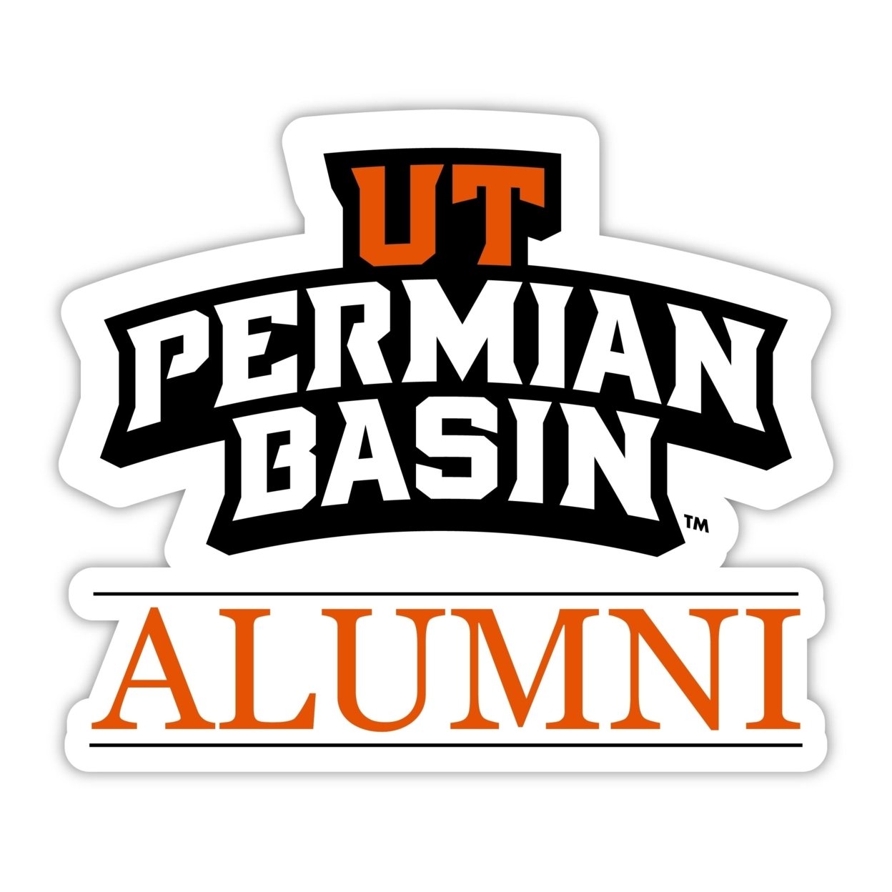 University Of Texas Of The Permian Basin Alumni 4 Sticker
