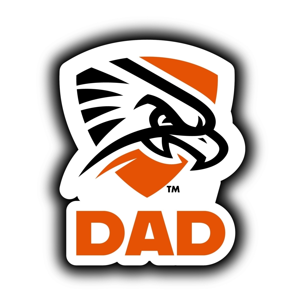 University Of Texas Of The Permian Basin 4-Inch Proud Dad Die Cut Decal