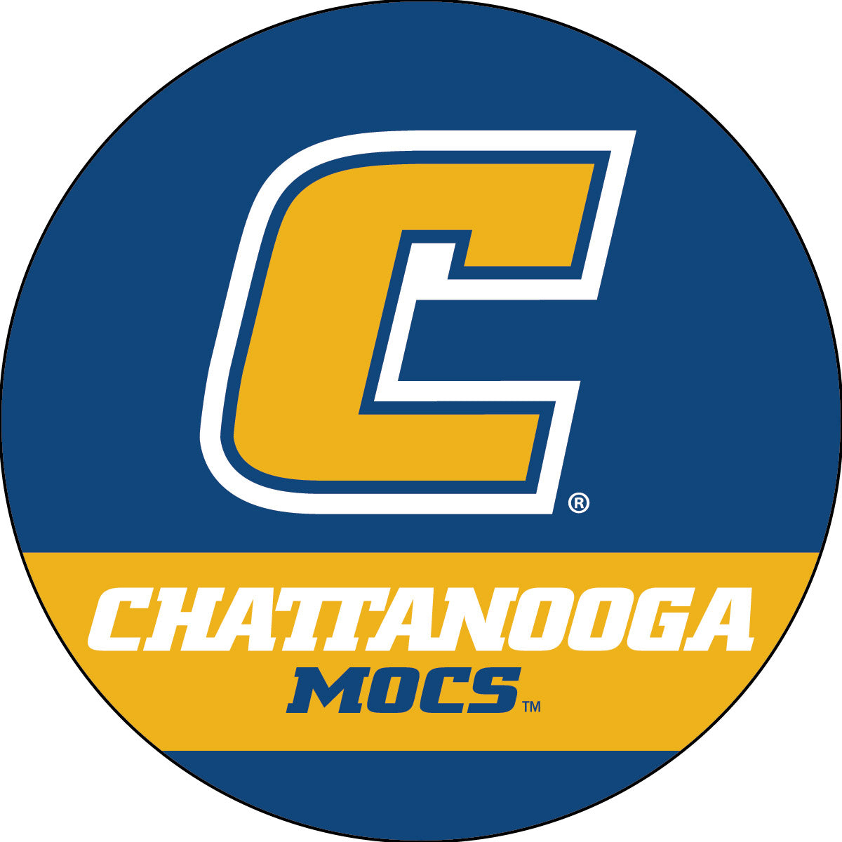 University Of Tennessee At Chattanooga Coasters Choice Of Marble Of Acrylic - Paper (4-Pack)