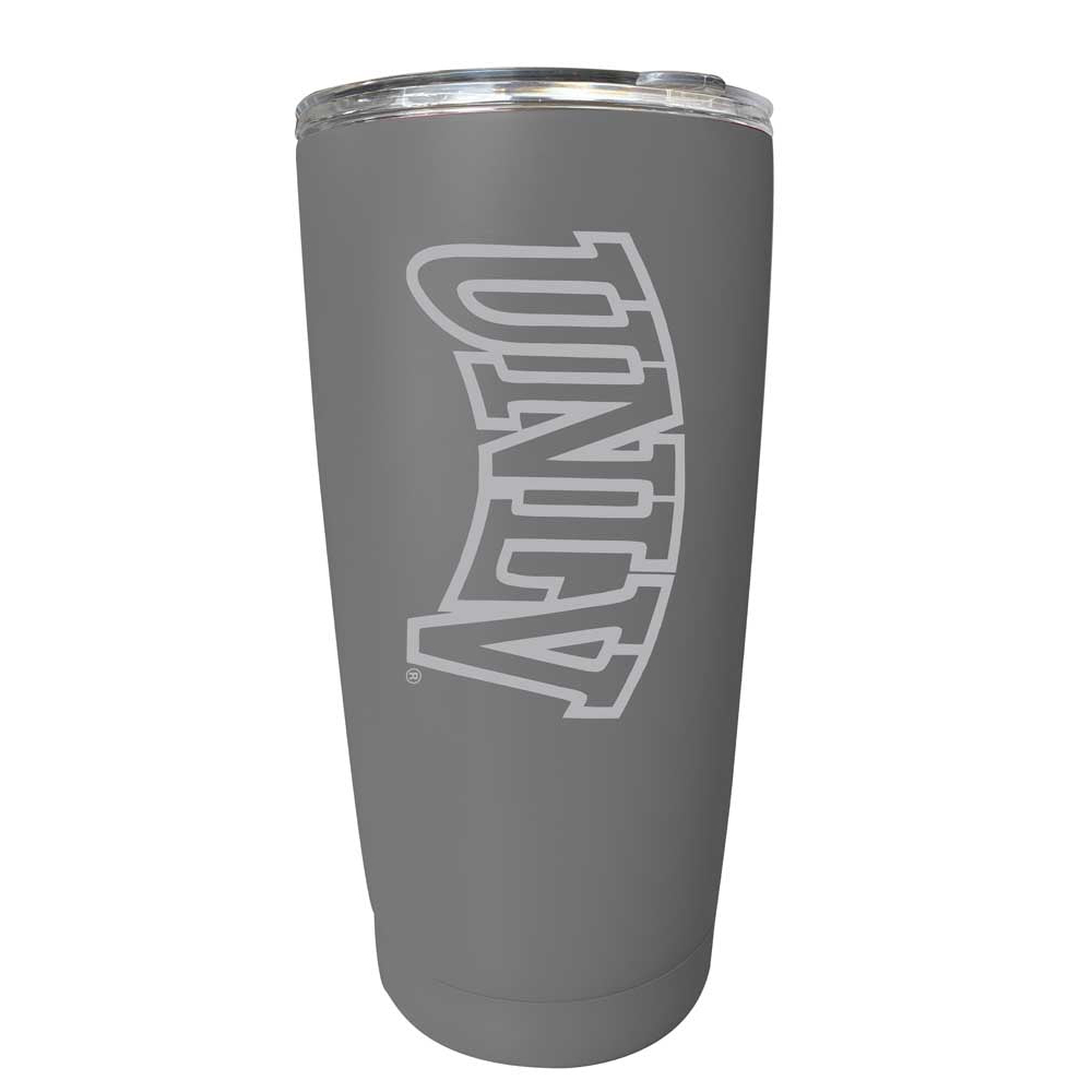 UNLV Rebels Etched 16 Oz Stainless Steel Tumbler (Gray) - Gray