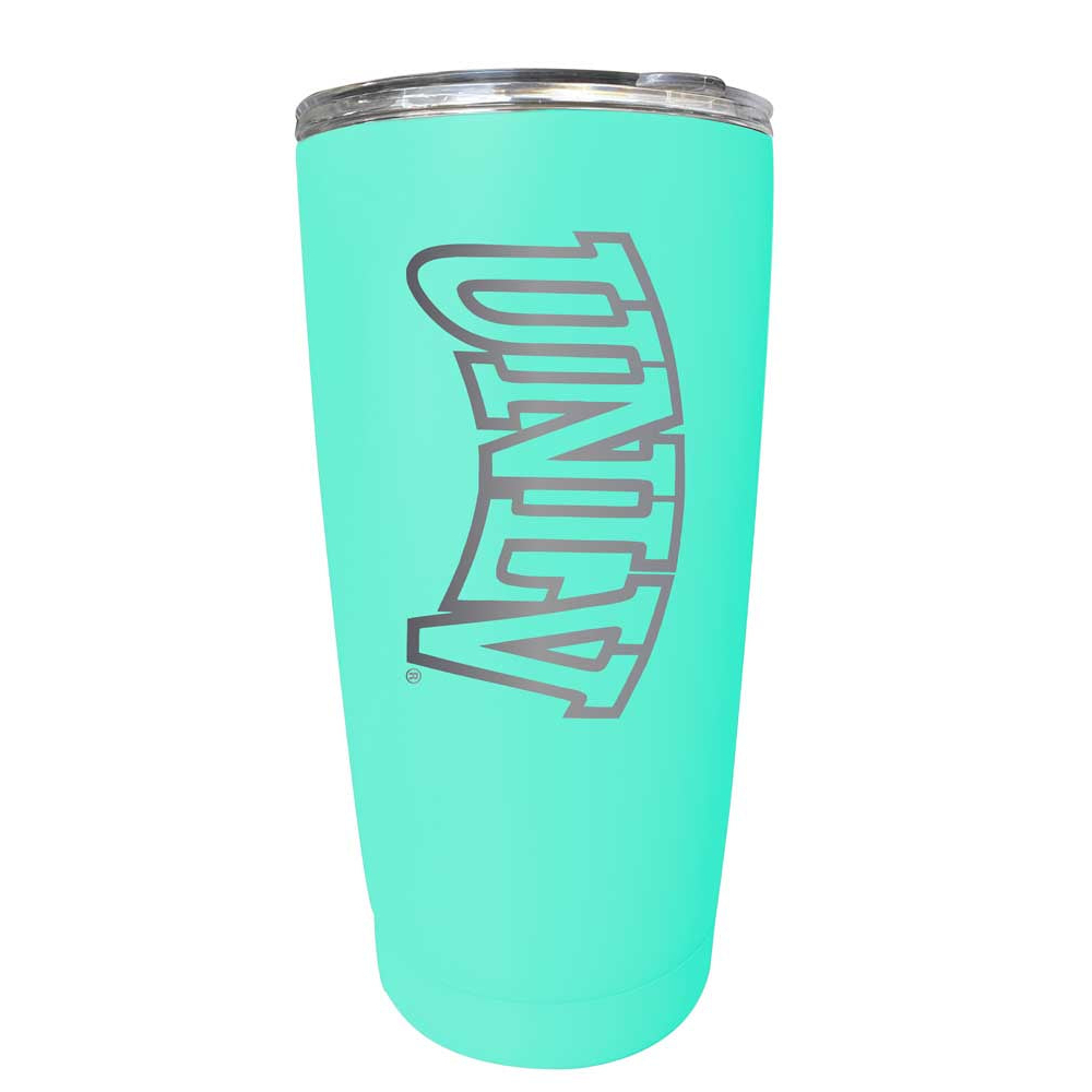 UNLV Rebels Etched 16 Oz Stainless Steel Tumbler (Choose Your Color) - Seafoam