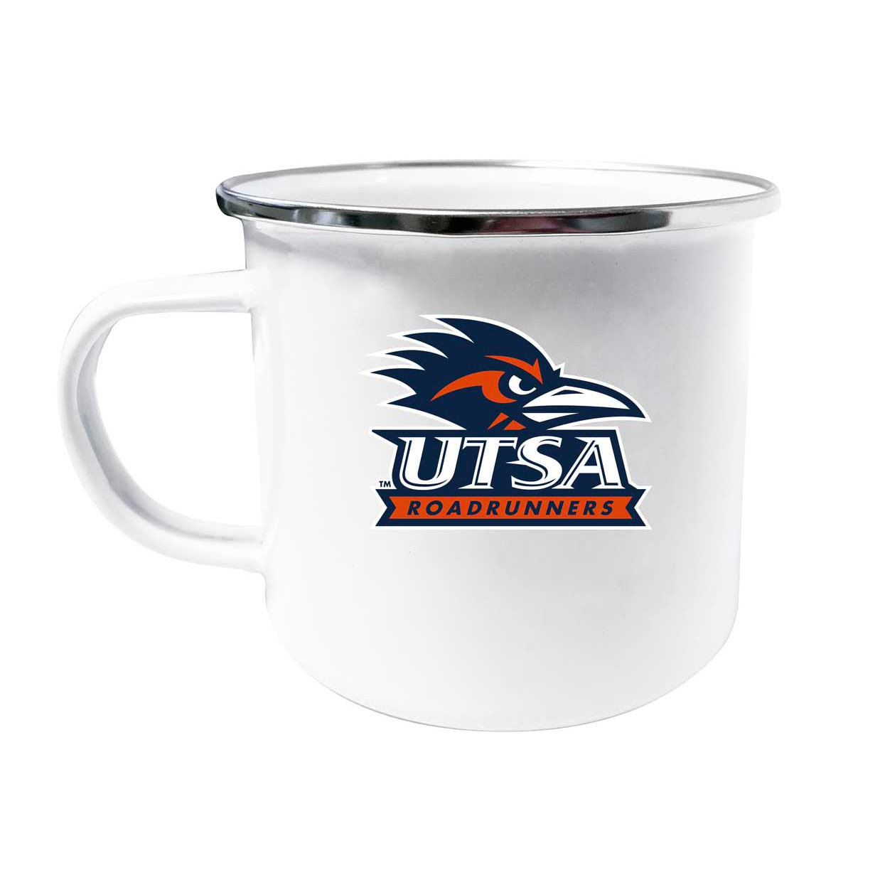 UTSA Road Runners Tin Camper Coffee Mug - Choose Your Color - Gray