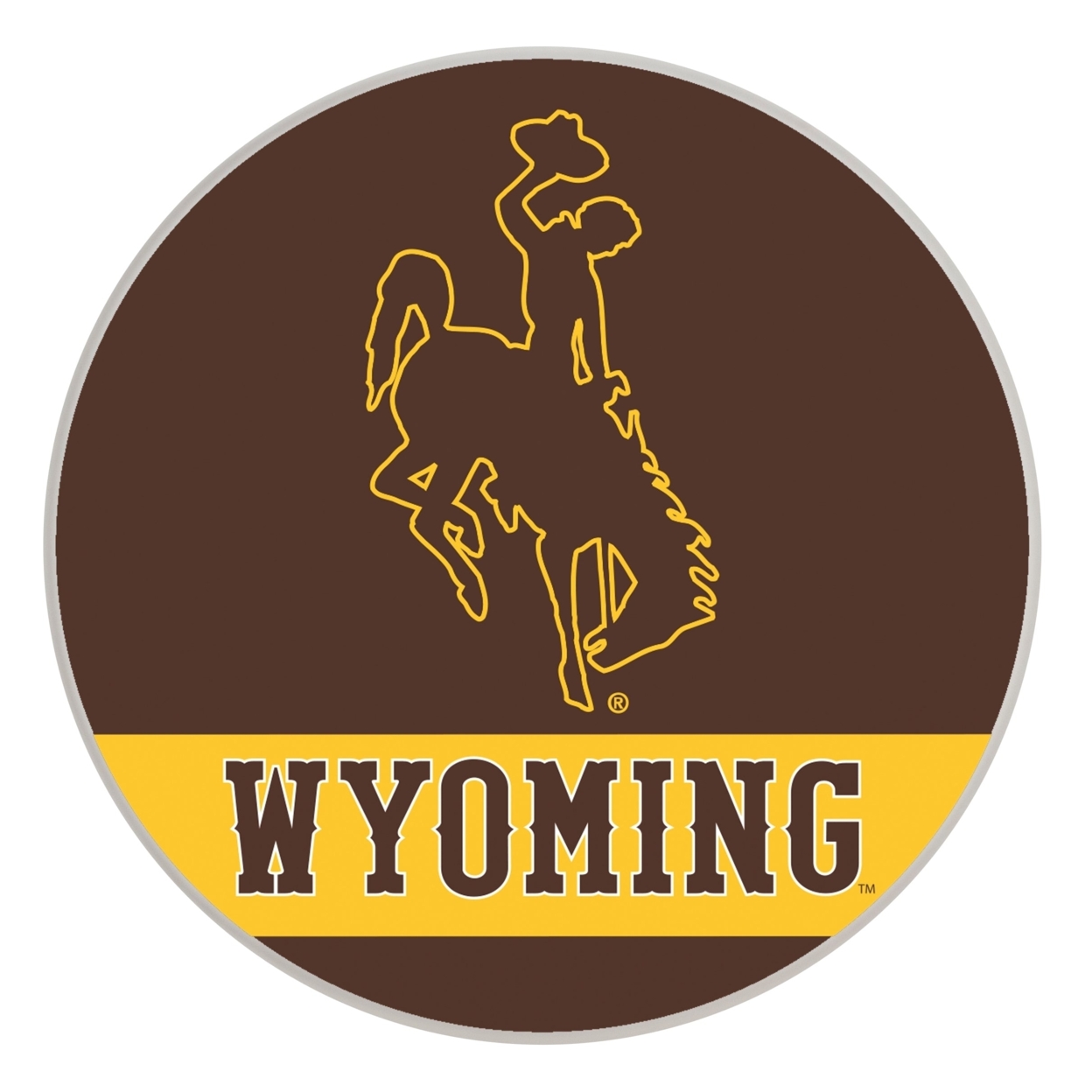 University Of Wyoming Paper Coaster 4 Pack