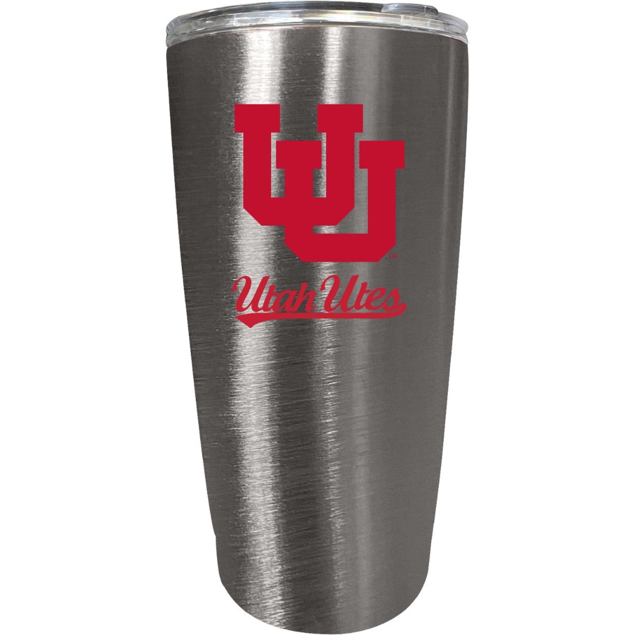 Utah Utes 16 Oz Insulated Stainless Steel Tumbler Colorless